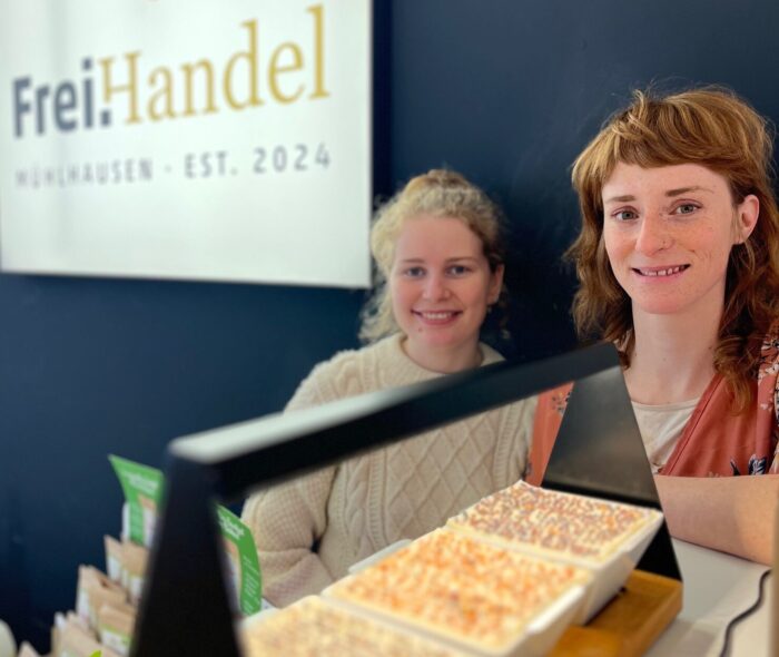 Foto von Naomi Grove Wittmann und Sophie Gröning - die Gründerinnen von Kletterkraut.